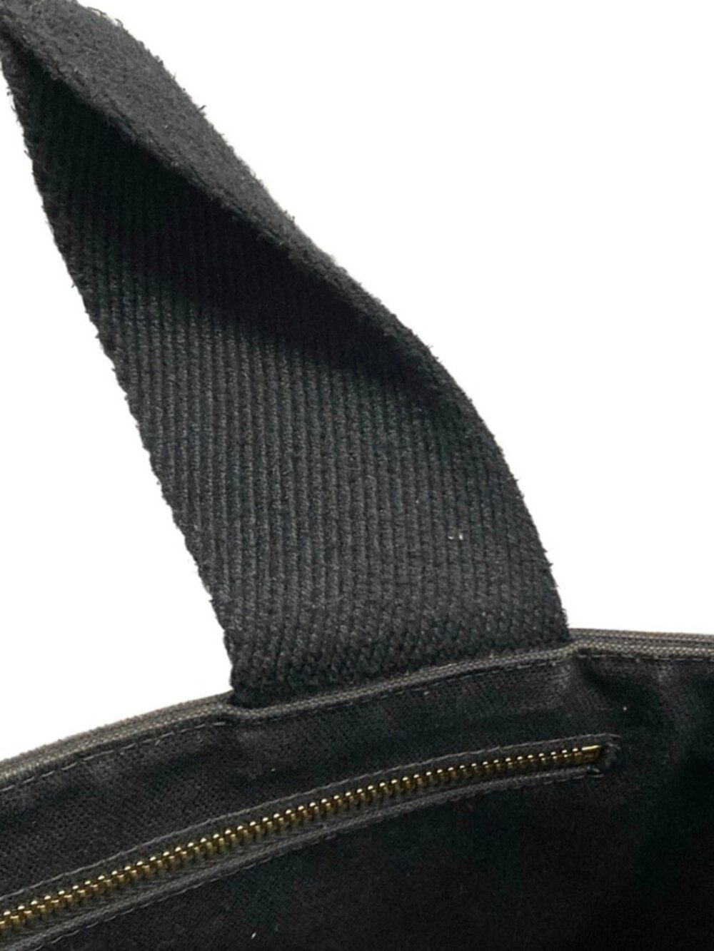 FENDI - 8BH395 Black Gold Canvas Tote Bag - Picture 9 of 15